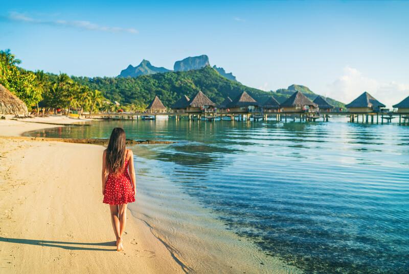 Sprachaufenthalt Tahiti, Strand