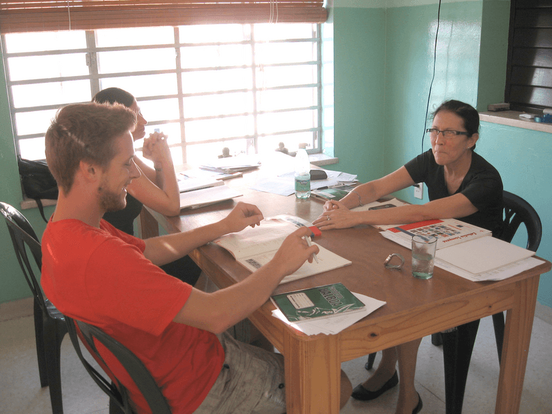 Sprachaufenthalt Kuba, Havanna, Estudio Sampere Havanna, Lektionen