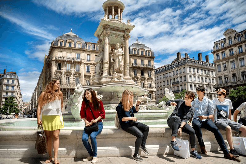 Sprachaufenthalt Frankreich, Lyon - Studenten