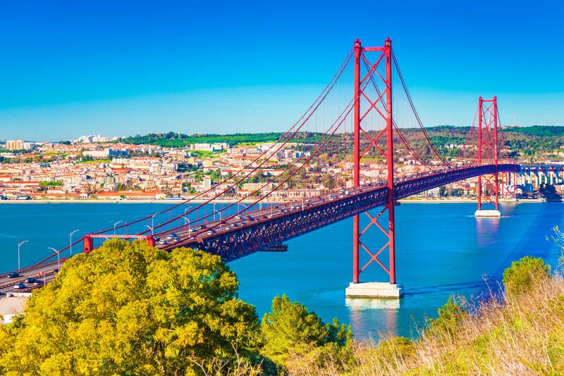 Sprachaufenthalt Portugal, Lissabon, Hängebrücke