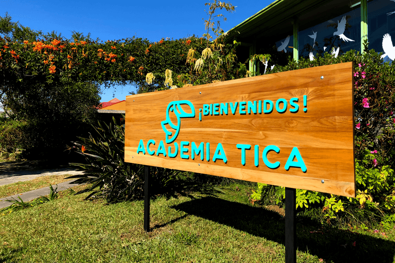 Séjour linguistique Costa Rica, San José, Academia Tica Spanish School Coronado, Bâtiment