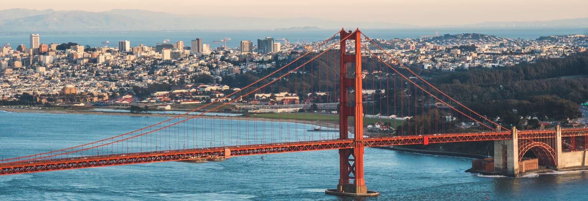 Séjour linguistique États-Unis, San Francisco - At The Teachers Home InTuition San Francisco - Golden Gate Bridge
