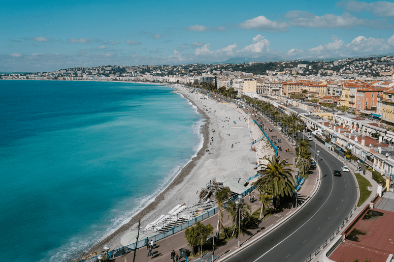 Sprachaufenthalt Frankreich, Nizza - Panorama