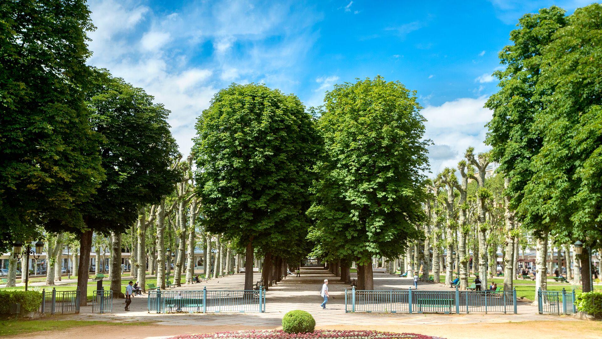 Sprachaufenthalt Frankreich, Vichy - Park