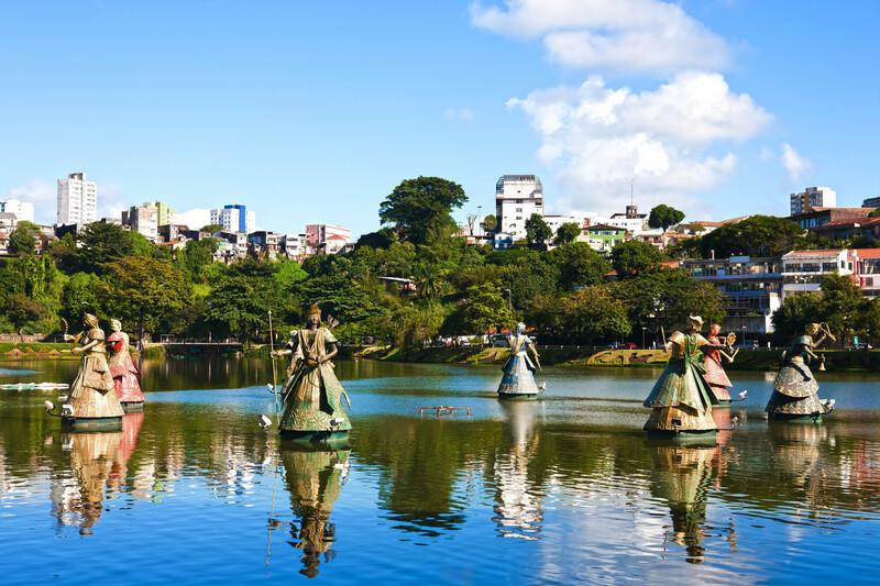 Sprachaufenthalt Brasilien, Salvador - Orishas Springbrunnen