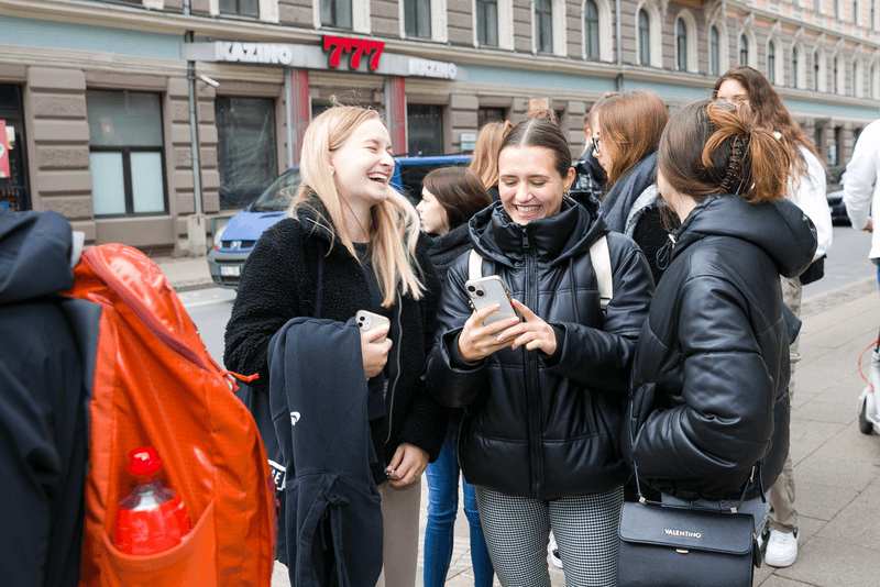 Sprachaufenthalt Lettland, Riga, Liden & Denz, Students