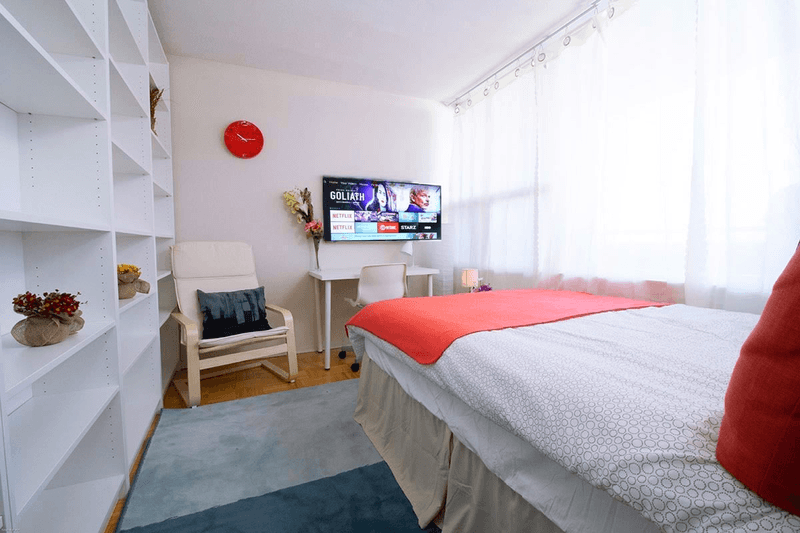 Sprachaufenthalt Kanada, Toronto - EC - Sherbourne Apartment - Schlafzimmer