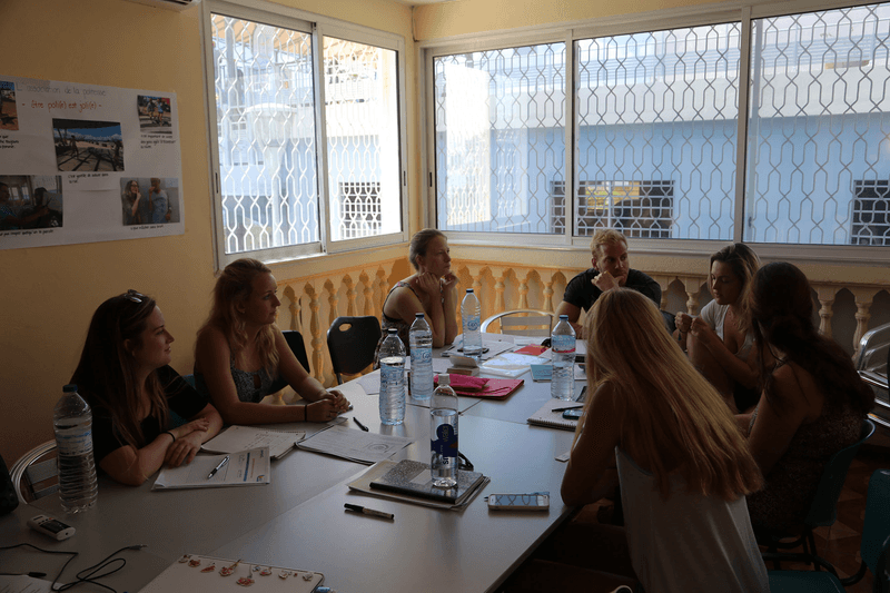 Sprachaufenthalt Guadeloupe, Le Gosier - IMLC - Lektionen