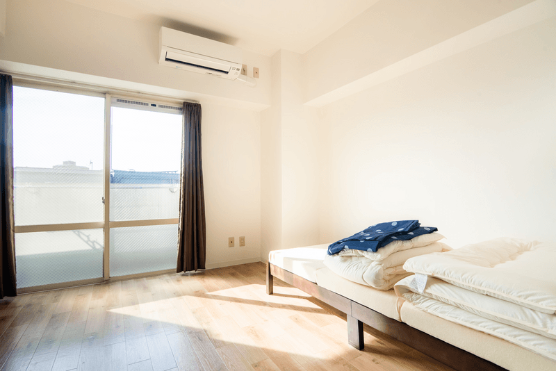 Sprachaufenthalt Japan, Kyoto - Genki Japanese School Kyoto - Accommodation - Apartment2 - Schlafzimmer