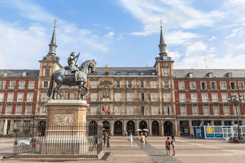 Séjour linguistique Espagne, Madrid - Plaza Mayor