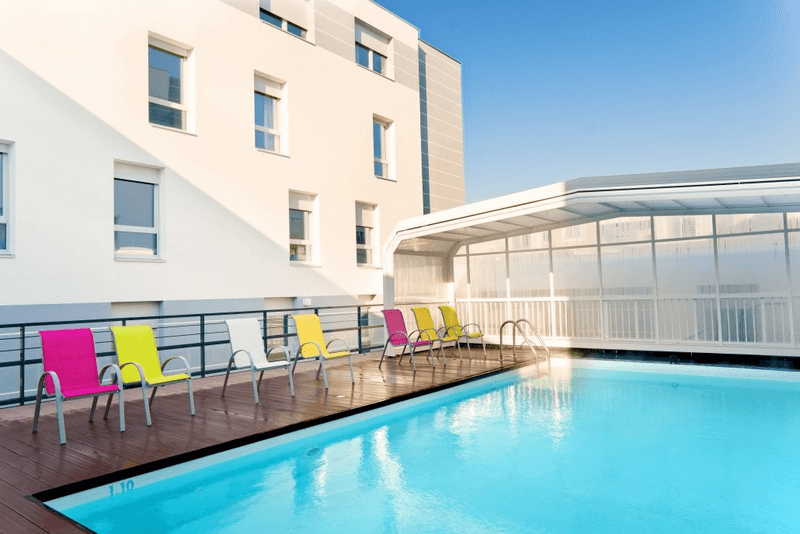 Sprachaufenthalt Frankreich, La Rochelle - Inlingua la Rochelle - Accommodation - Apartment Escale Marine - Pool
