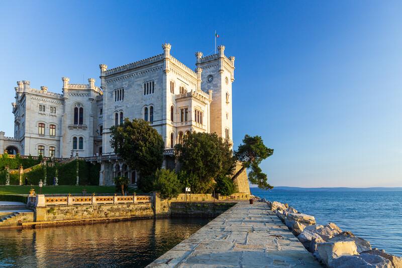 Séjour linguistique Italie, Trieste, Château de miramare