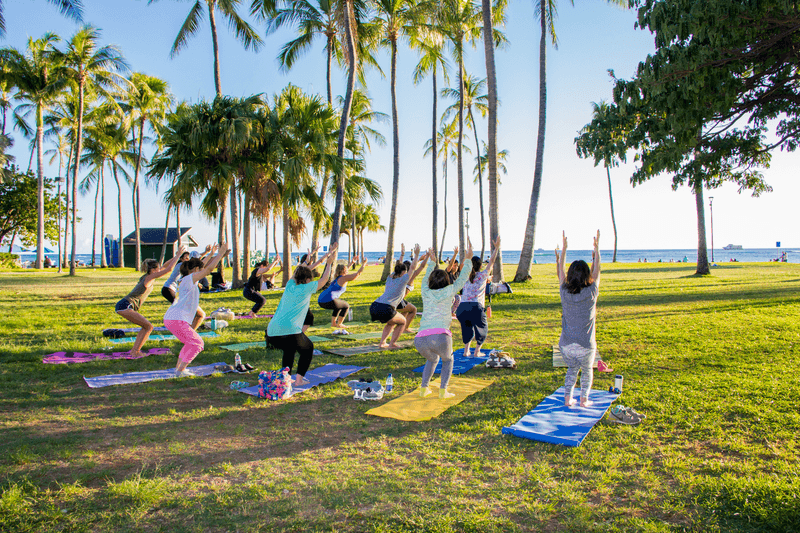 Sprachaufenthalt USA, Hawaii - IIE - Yoga