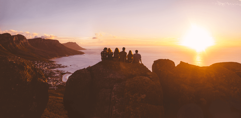 Sprachaufenthalt Südafrika, Kapstadt, Sonnenuntergang
