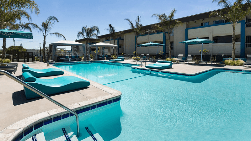 Sprachaufenthalt USA, San Diego, CEL San Diego, CEL Shared Apartment Superior Pacific Beach, Pool