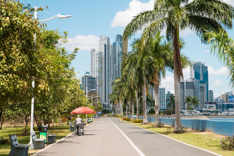 Sprachaufenthalt Panama, Panama City - Ocean Promenade