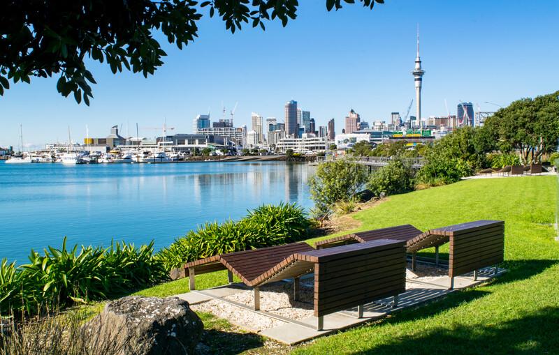 Sprachaufenthalt Neuseeland, Auckland - Waterfront Park