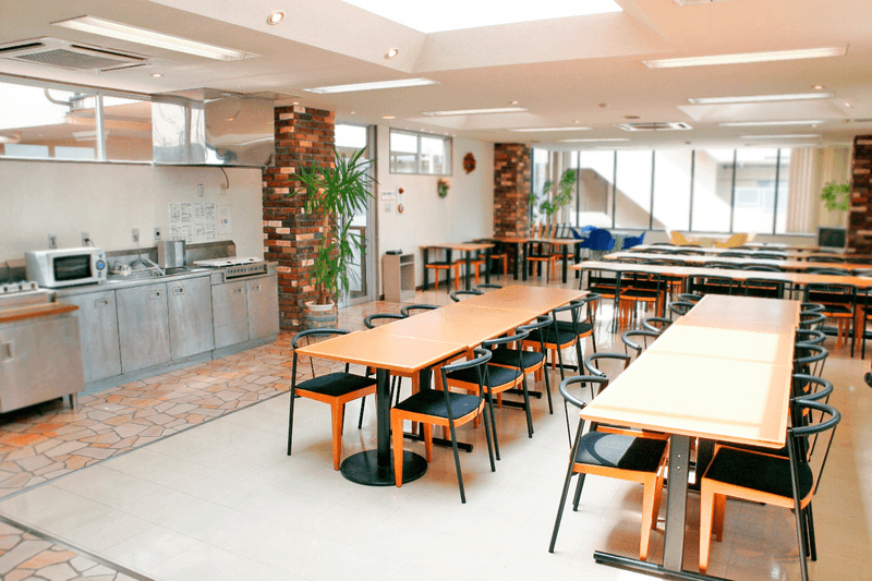 Sprachaufenthalt Japan, Fukuoka - Genki Japanese School Fukuoka - Accommodation - Residenz - Esssaal