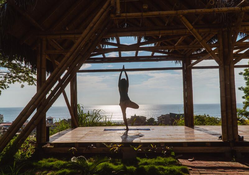 Séjour linguistique Équateu Montanita yoga casa del sol