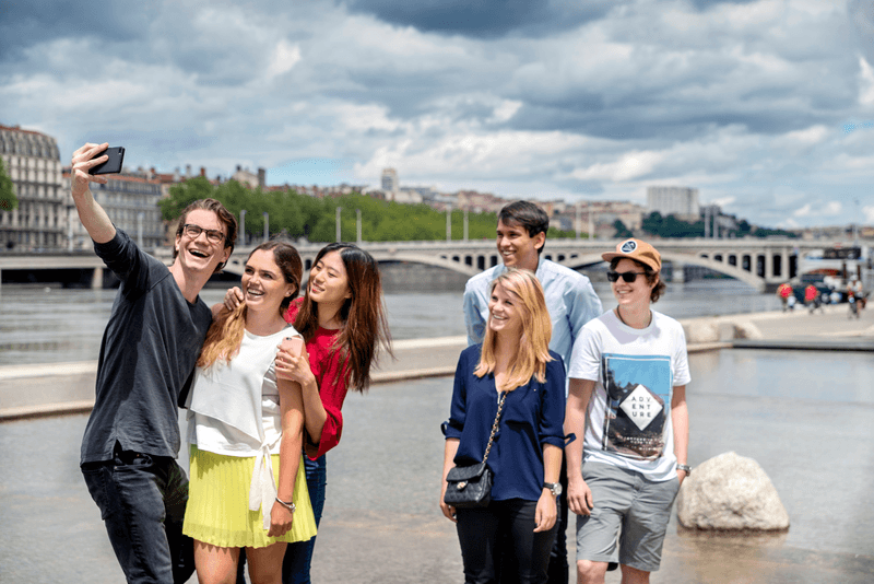 Sprachaufenthalt Frankreich, Lyon - Studenten