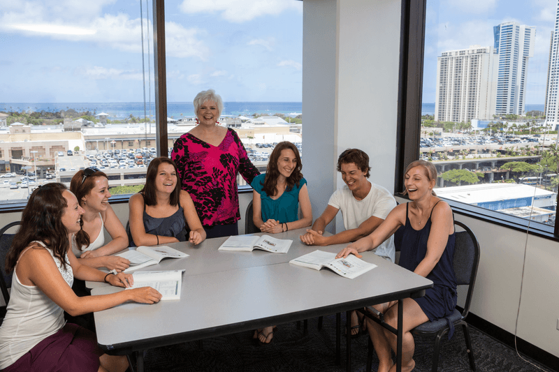 Séjour linguistique USA, Hawaii, Global Village Hawaii, Leçons