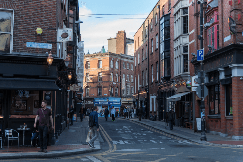 Sprachaufenthalt Irland, Dublin, Strasse