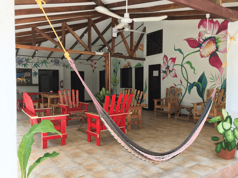 Sprachaufenthalt Costa Rica - Sàmara - Intercultura - Accommodation - Residenz Sàmara - Terrasse