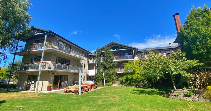 Sprachaufenthalt Neuseeland, Queenstown - ABC College of English Queenstown - Accommodation - Apartment - Shotover Lodge - Gebäude