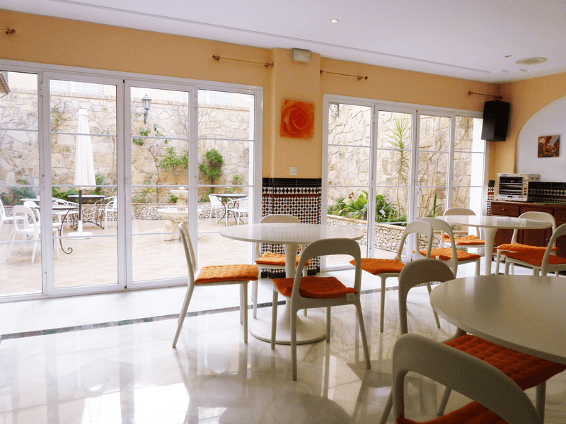 Sprachaufenthalt Spanien, Nerja - Escuela de Idiomas Nerja - Accommodation - Residenz Club Costa Nerja - Aufenthaltsraum