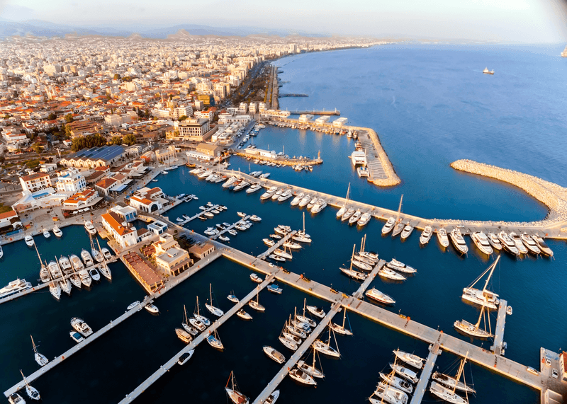 Séjour linguistique Cypre, Limassol - port