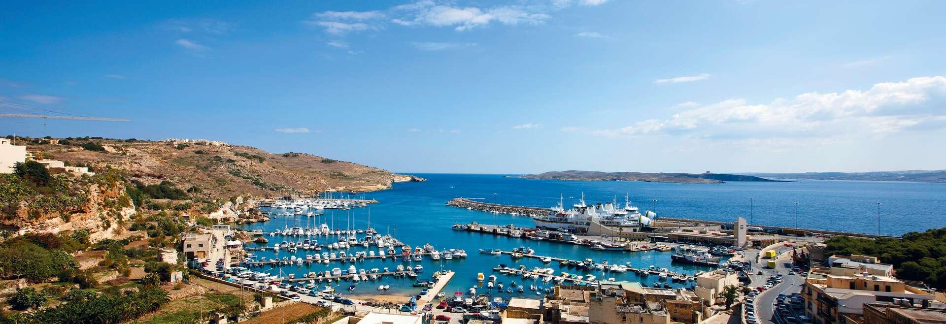 Sprachaufenthalt Malta, Gozo, Hafen