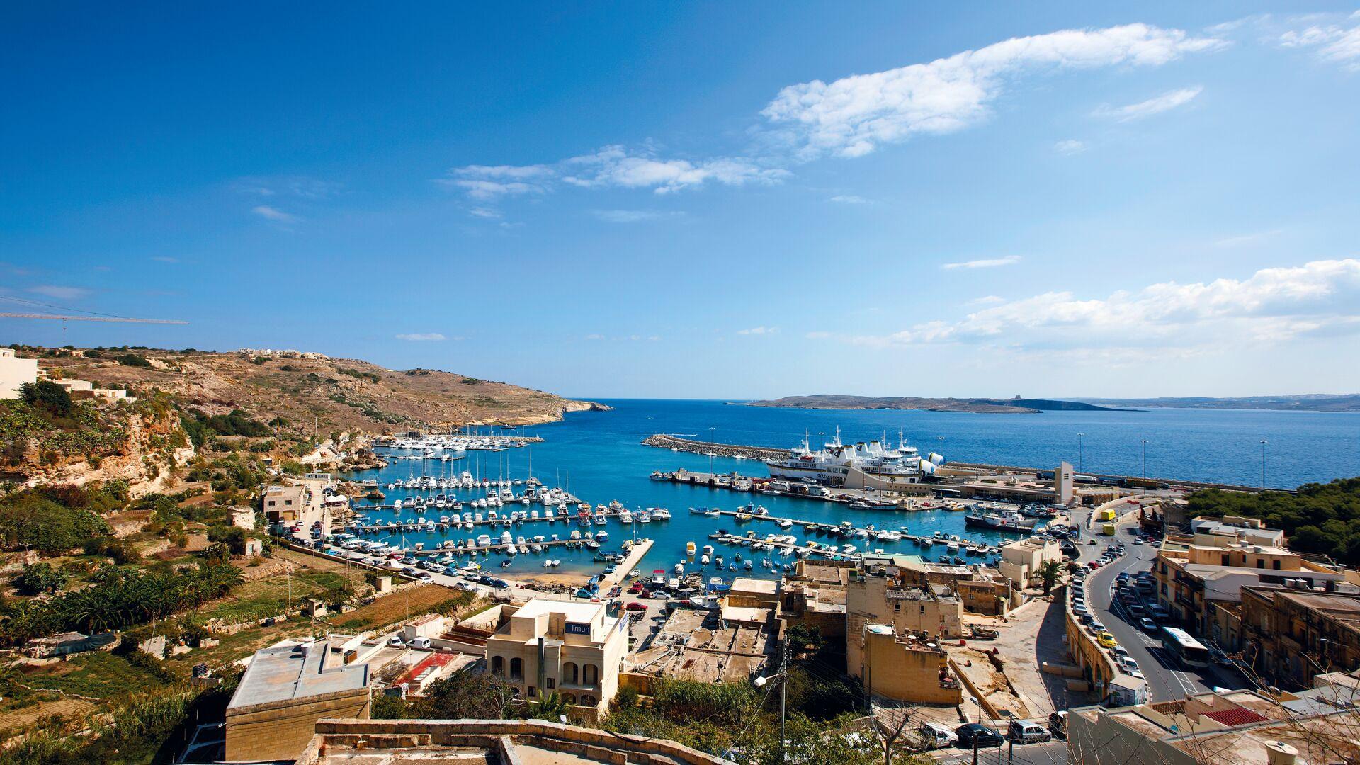 Séjour linguistique Malte, Gozo - harbour