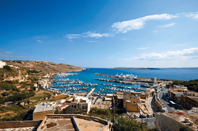 Sprachaufenthalt Malta, Gozo - Hafen