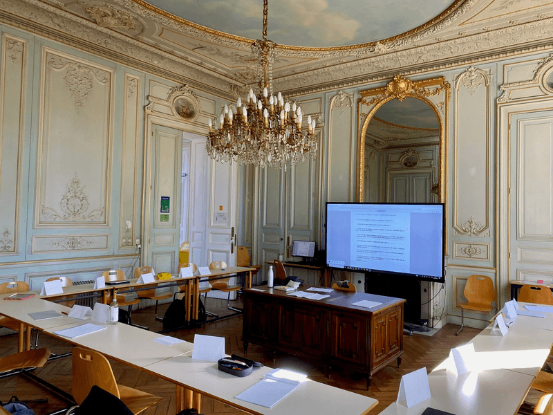 Sprachaufenthalt Frankreich, Institut de Touraine Tours, Klassenzimmer