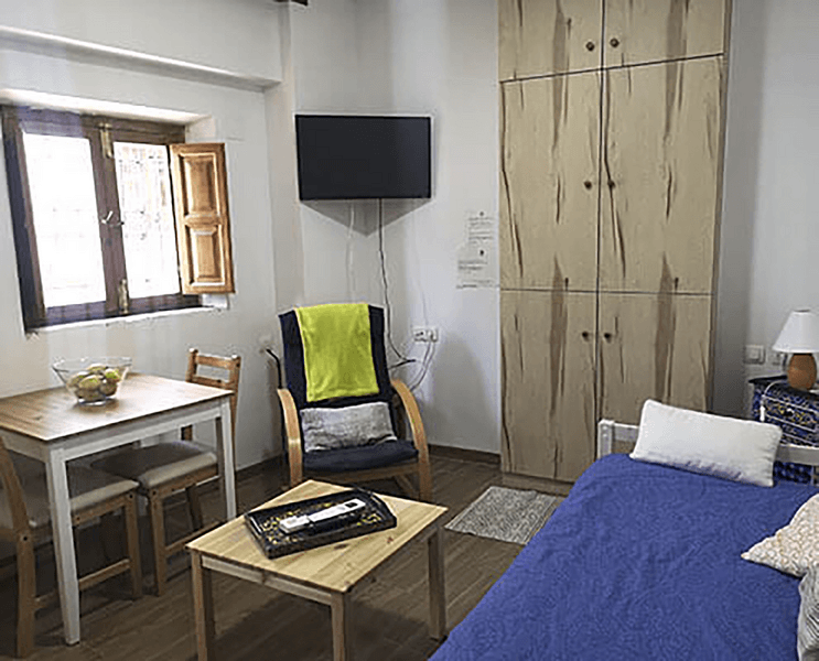 Sprachaufenthalt Spanien, Granada - Castila Granada - Unterkunft - Apartment Studio- Schlafzimmer