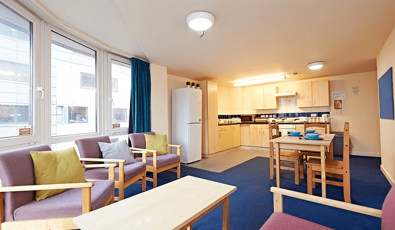 Sprachaufenthalt England, Leeds - CES Leeds - Accommodation - Residenz Campus Living - Küche