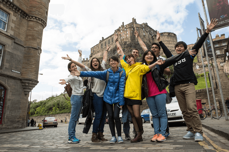 Sprachaufenthalt England, Edinburgh - CES Edinburgh - Studenten